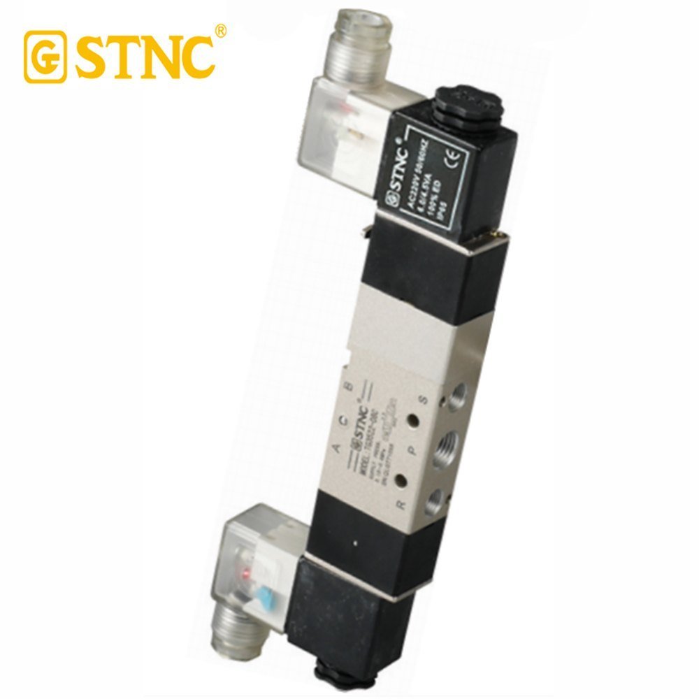 TG Series 5/3-Way Double Solenoid Valve, For Industrial