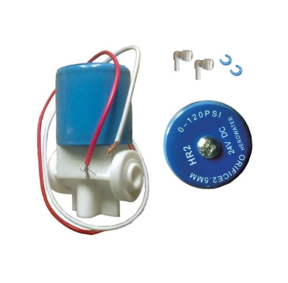 12 To124v Dc Mild Steel Hero Hr2 12-24vdc Ro Solenoid Valves, For Sanitizer, water