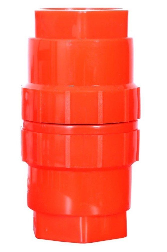 50mm Plastic Non Return Valve, Butt Weld