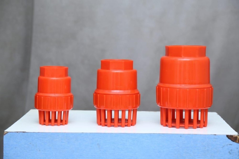 Fix Red Pvc Plastic Foot Valves, Model Name/Number: Dkfoot, Size: 1 To 6