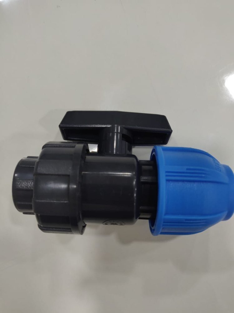 High Pressure 20mm Beriwal PVC Plastic Valve, For Water