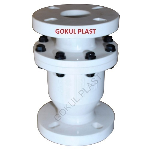 GOKUL PP Non Return Valve Flange End, Size: 25mm To 315mm, 2 Piece Design
