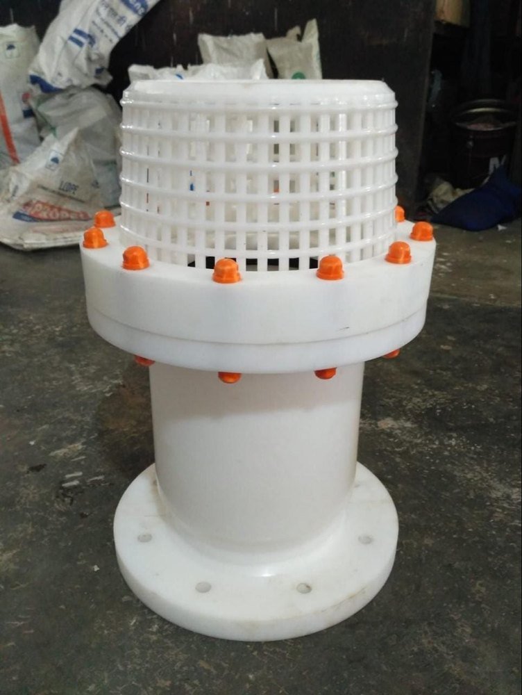 White Beriwal PP Foot Valve, For Pipe Line, Size: 200 mm