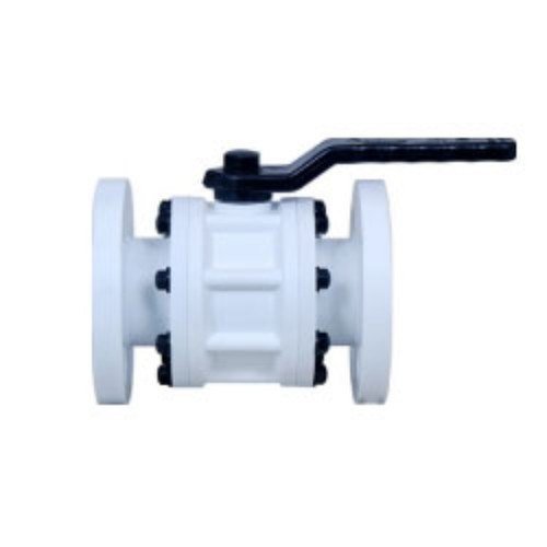 PP Ball Valve Flanged, Flangend