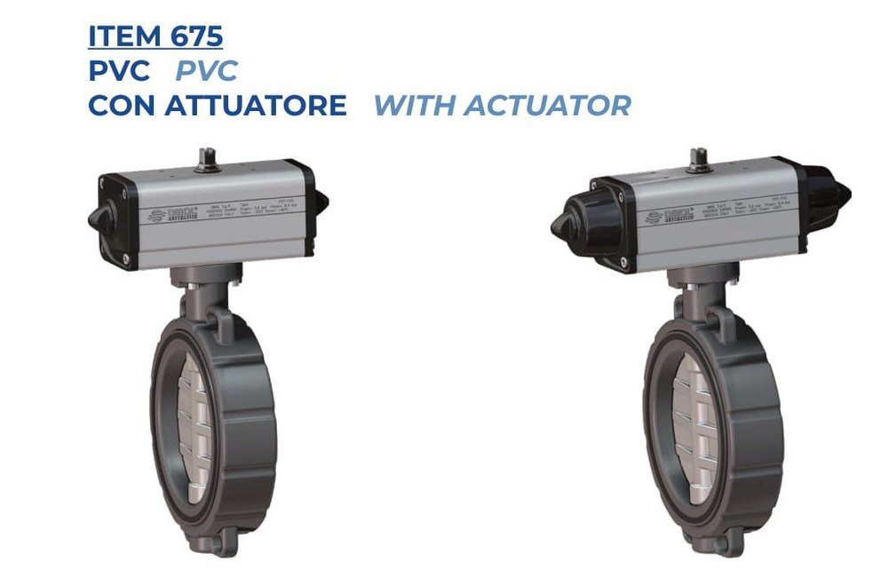 PVC Butterfly Valve - OMAL : Italy