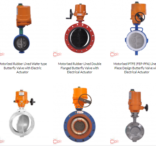 UPVC /CPVC Butterfly Valves, Ball Valves, Motorized Valves