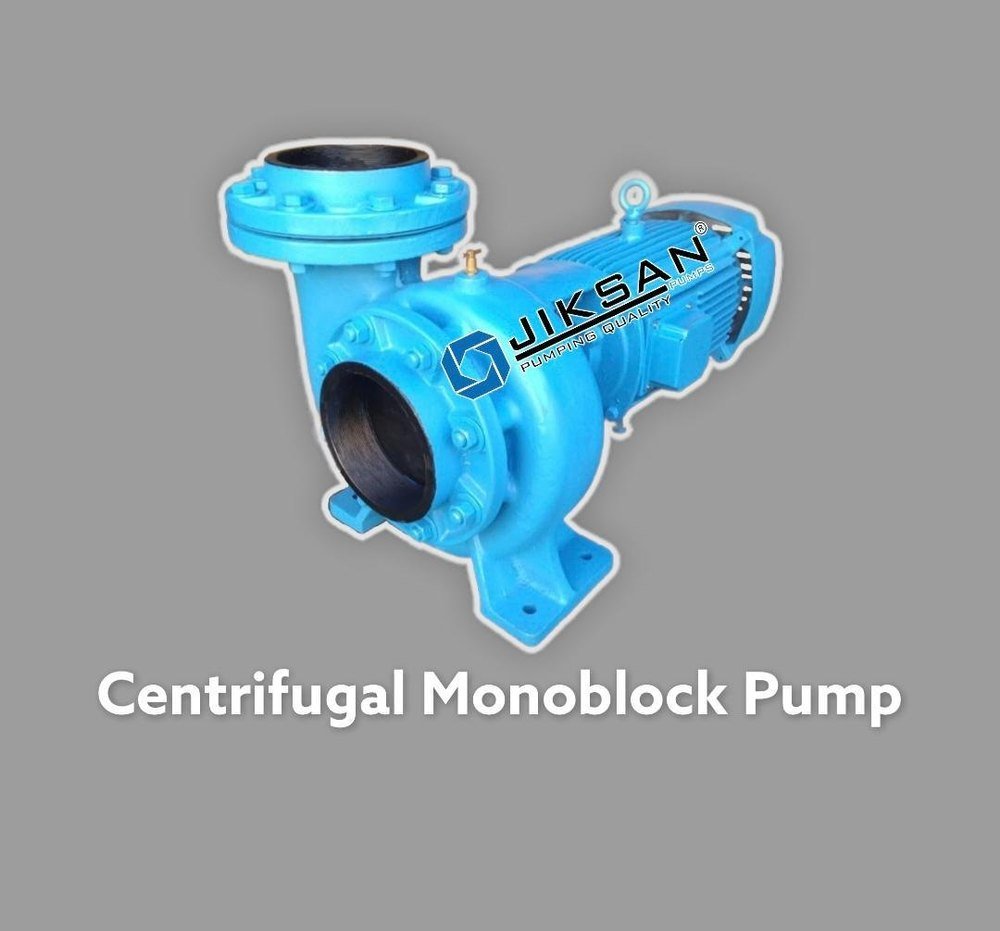 Jiksan Single Stage Three Phase Centrifugal Monoblock Pump, Model Name/Number: Jmp