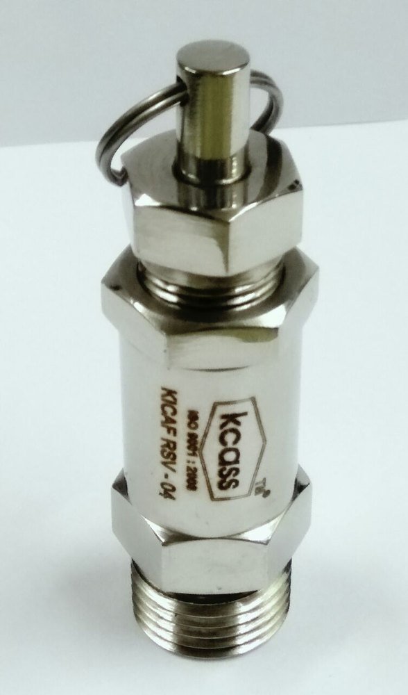 Kcass Stainless Steel Ring Type Safety Valves, Model Name/Number: Kicaf Rsv -04, Size: 4 Inch