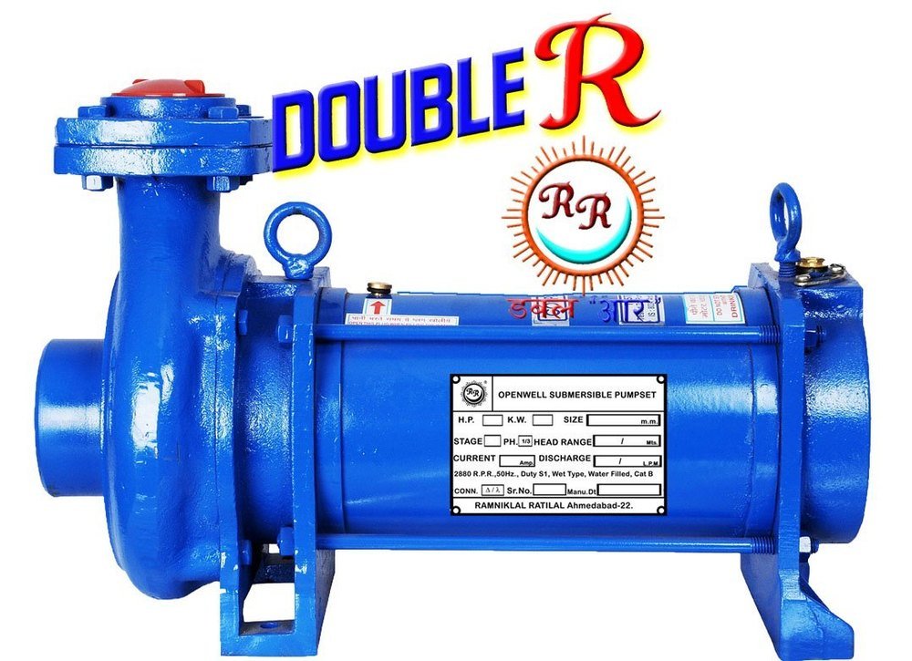 Three Phase Horizontal 6.5 HP Open Well Submersible Mono Set Pump