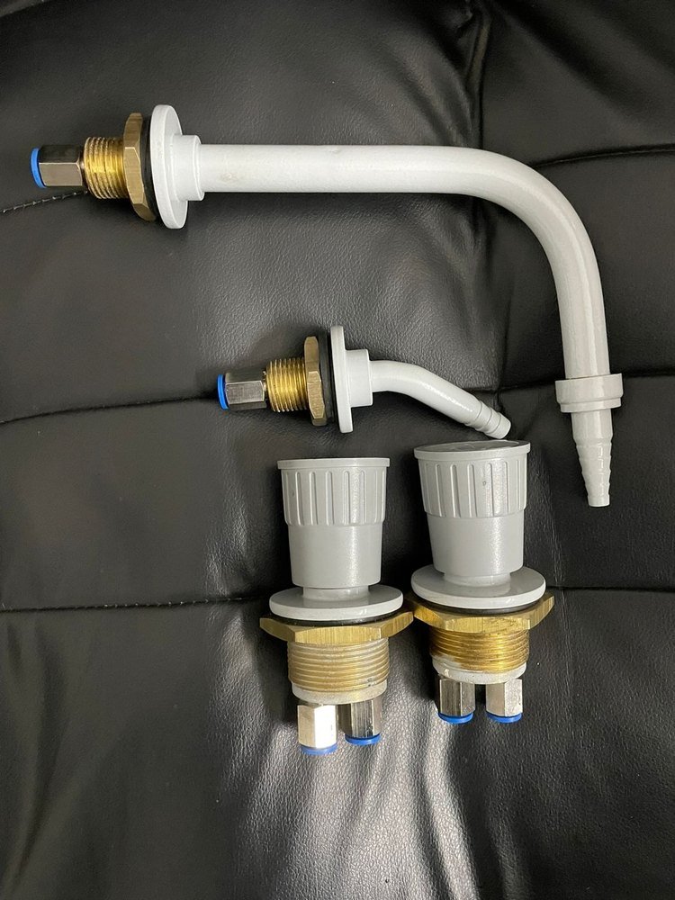 Labsurge Brass Fume Hood Remote Control Valve