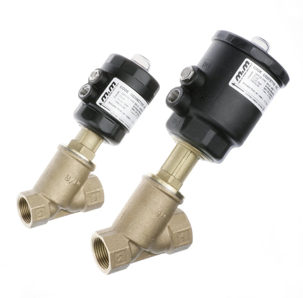 Aluminium Alloy Y-Type Valve, For Air, Gas & Liquids, For Industrial
