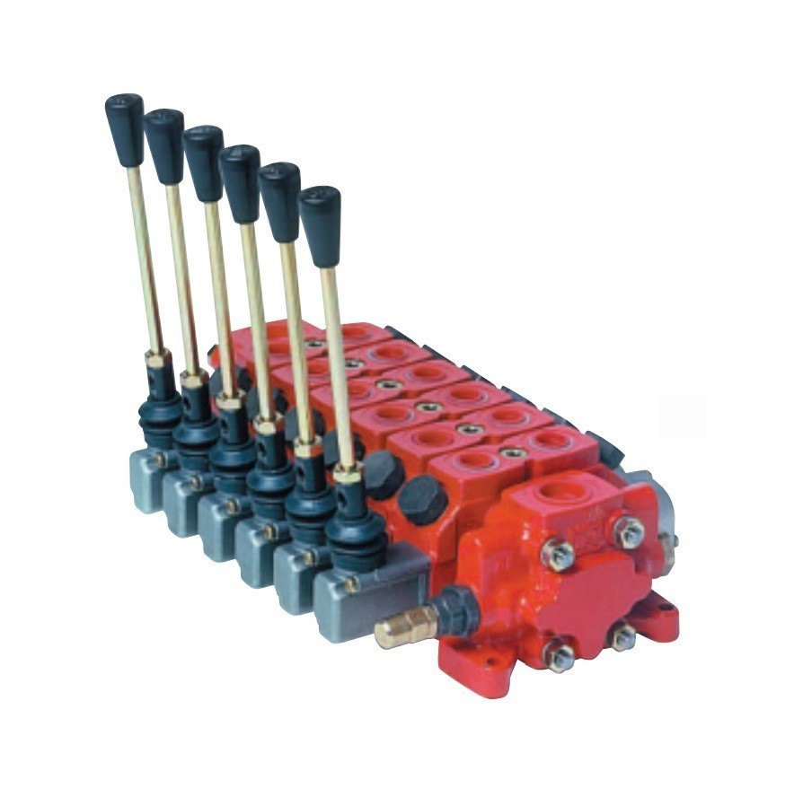 Bucher Hydraulic Control Lever Mobile Valve