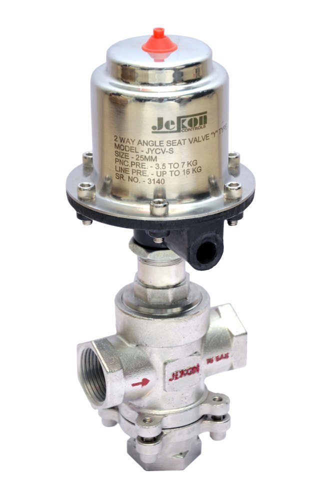 Stainless Steel Pneumatic Cylinder Valve for Petrochemical Industry, Model: J3V