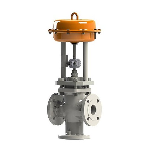 3/2 Way Pneumatic Cylinder Operated Control Valve