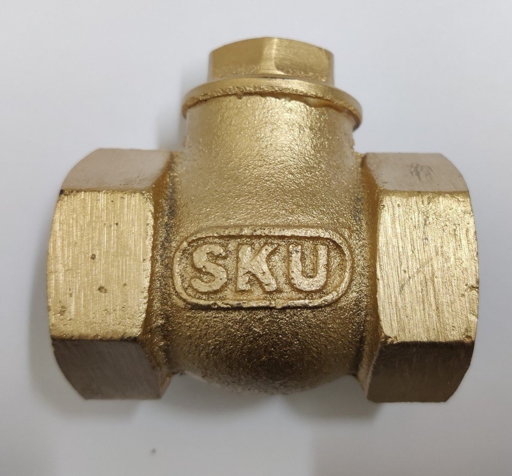 SKU Cast iron 25mm C.i. Horizontal Check Valve, Screwed