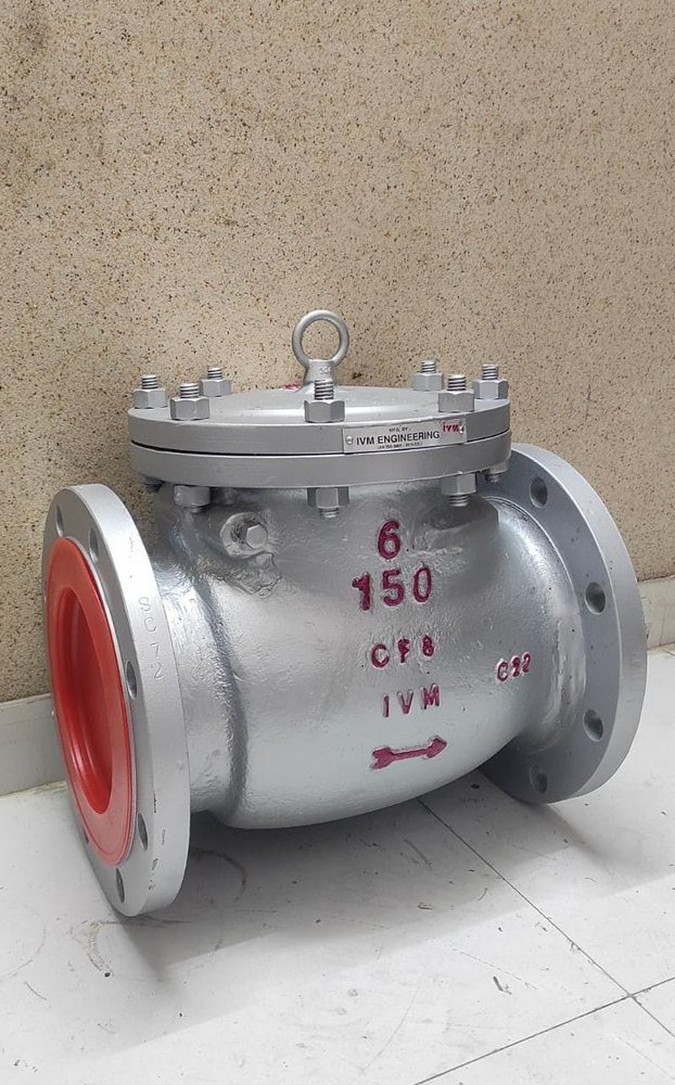 Ivm Cast Steel Swing Type Flanged End Check Valve