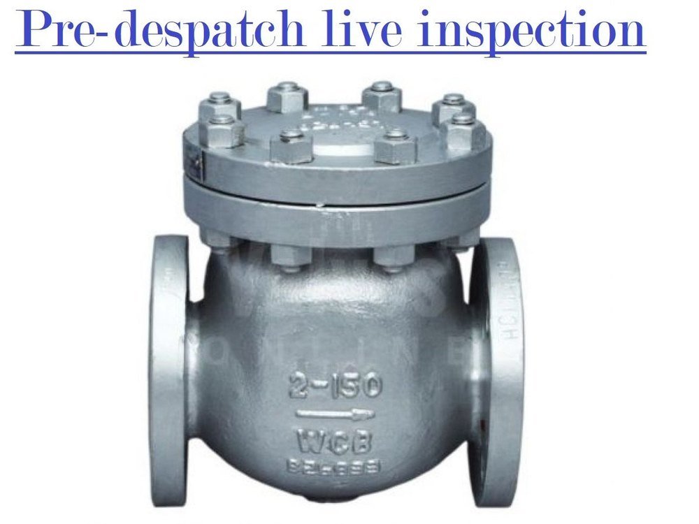 Bs 1868 600 mm Cast Steel Check Valve Class 150, Flanged
