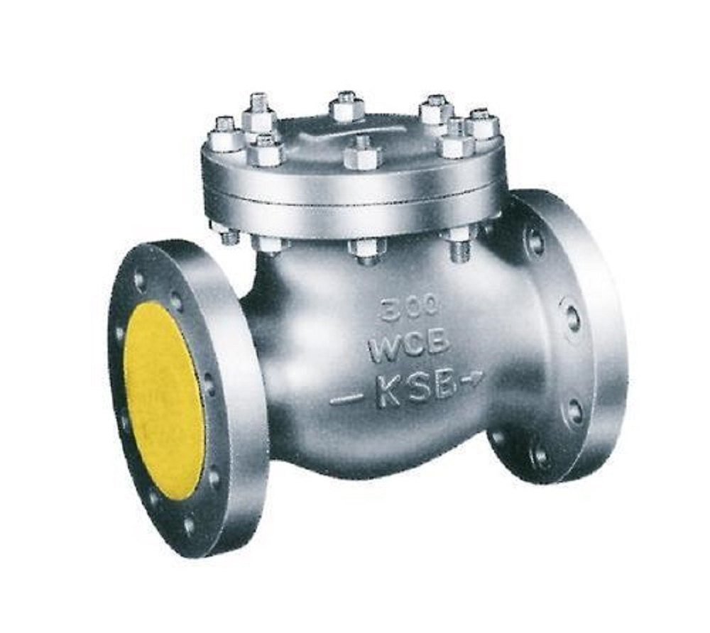 KSB Cast Check Valve, Butt Weld