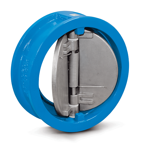 Cast iron 10 - 40 Psi Dual Plate Check Valve, For Industrial, Packaging Type: Box