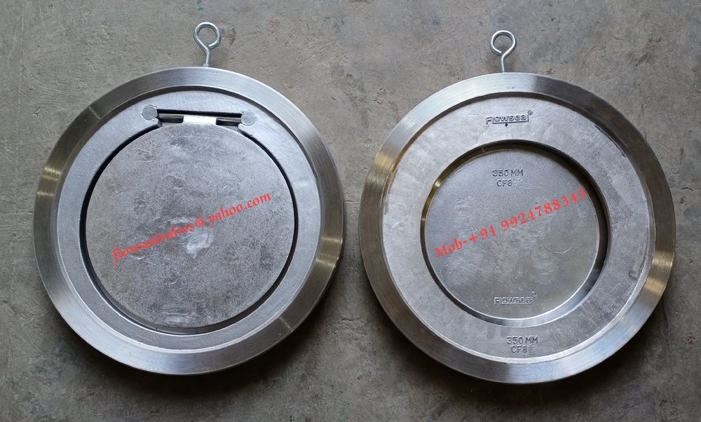 Flowseal Stainless Steel Single Plate Wafer Check Valve, Material Grade: SS 304-SS316-MS, Model Name/Number: flowseal/02