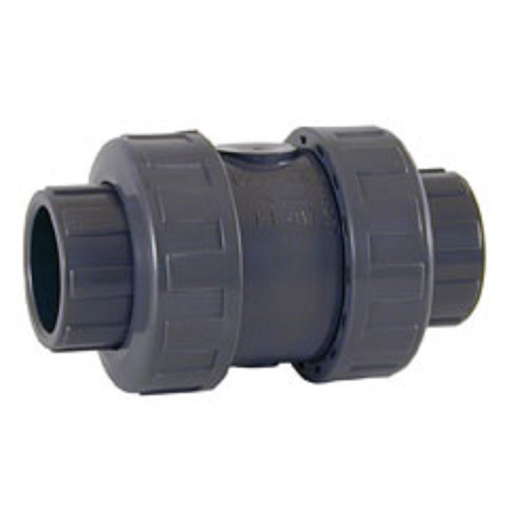 U-PVC Spring Check Valve Solvent Socket - (din & Astm Standard)