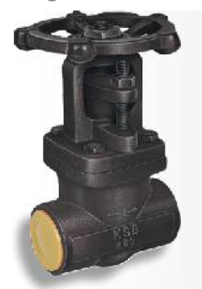 Ksb Forged Gate Valve, End Connection: Socket Weld End, Screwed End