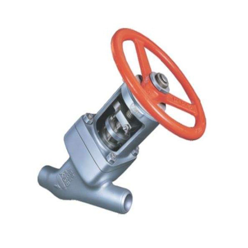 KSB Y Type Rising Globe Valve Pressure Seal Cast Steel Size 2 To 24 Inch