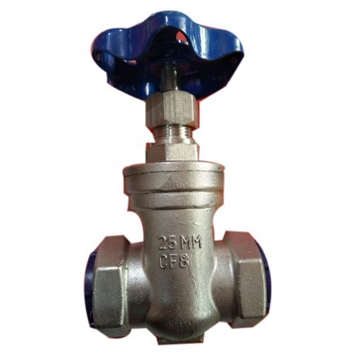 Stainless Steel Gate Valve, Size: 25mm