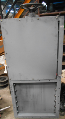 Manual Hand Wheel Operated Slide Gate Valve, milenium