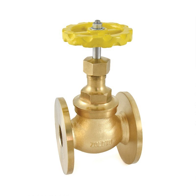 Zoloto 1032 Bronze Union Bonnet Globe Valve