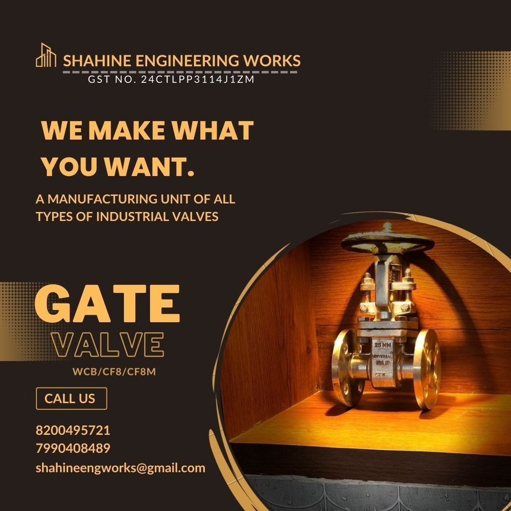 Cast Iron WCB Gate Valve, Size: 25mm