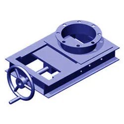 Manual Slide Gate Valve, For Industrial, Size: 150 mm Squre