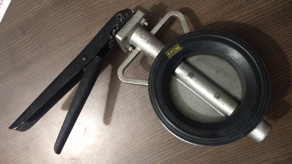 Double Flange Type Butterfly Valve
