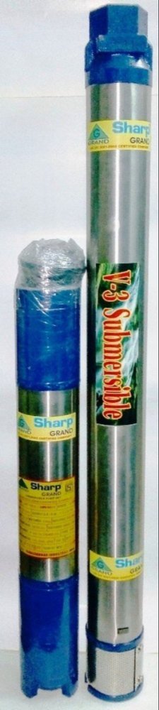 Multi Stage Pump 1 - 3 HP Sharp Grand V3 Borewell Submersible Pumpset, Model Name/Number: Grt 1016 & Grt 1012