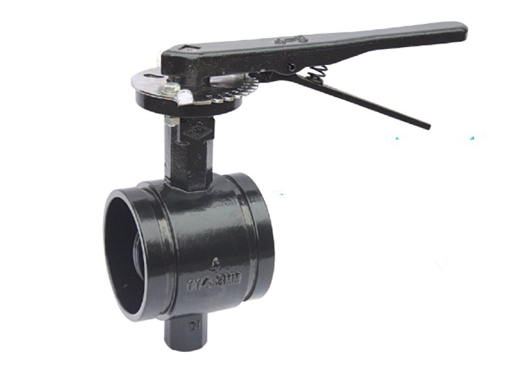 Grooved End Butterfly Valve - Lever Operated, PN16