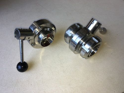 SS Butterfly Valve, Port Size: 1 to 6