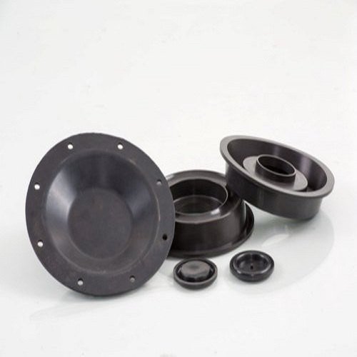 Metal Bonded Rubber Diaphragms, Round