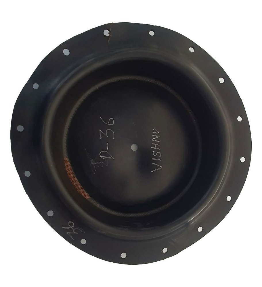 Black Rubber Diaphragm, For Industrial, Model Name/Number: D-36
