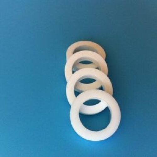 Round White Nylon Gasket, For Industrial, Thickness: 1mm