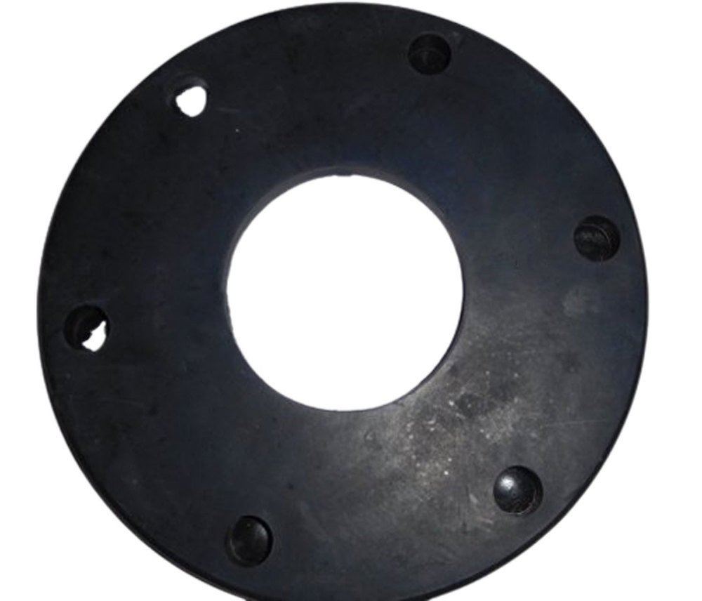 Black Round Rubber Disc