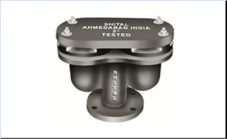 Cast Iron CI Double Acting Air Valve, For Industrial, Size: 1.5 Inch