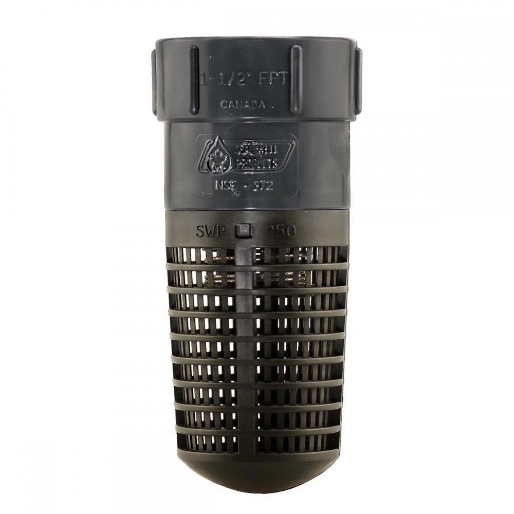 Black Plastic Foot Valve