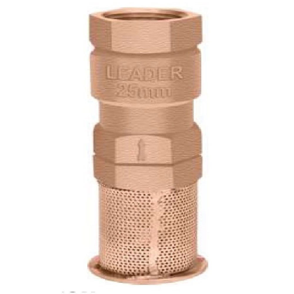 Leader Golden Brass Foot Valve, Size: 5 Inch (l)