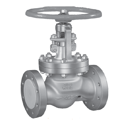 BS1873 Stainless Steel KSB Globe Valves, For Industrial, For Steam