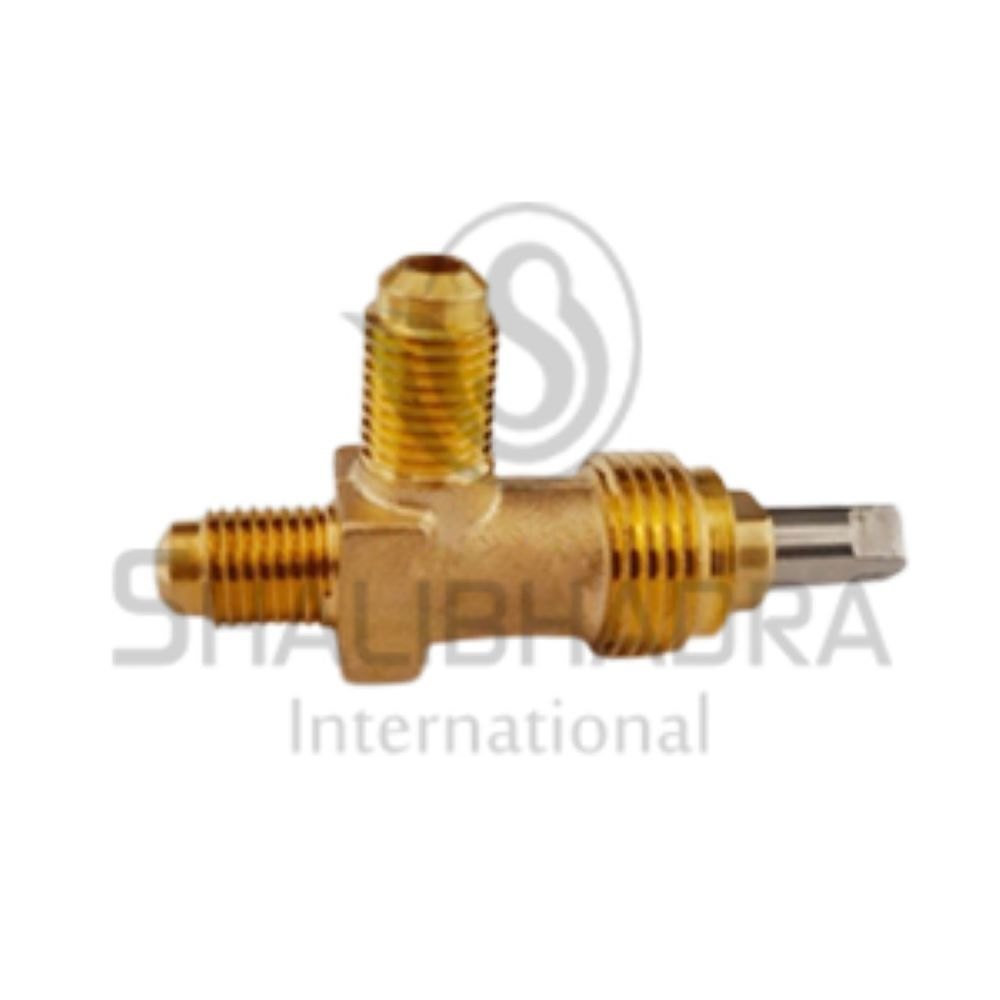 DUTUX Brass Angle Packed Receiver Valve