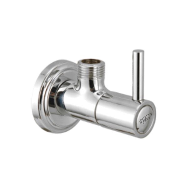 Rybo Medium Pressure F005 Brass Angle Valve