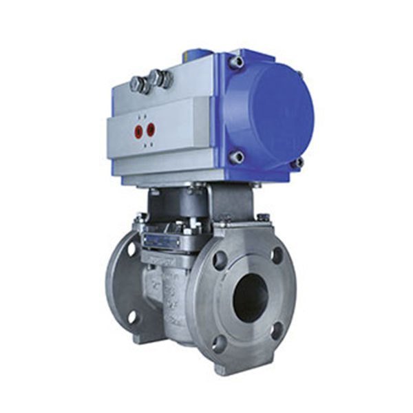 Alis WCB/CF8/CF8M/CF3M Pneumatic Plug Valve, Size: 1/2 To 6