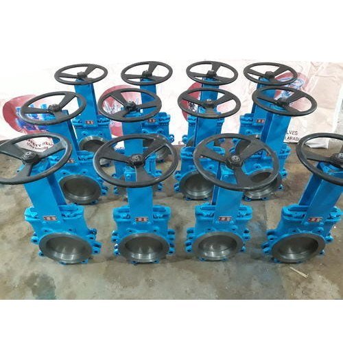Mild Steel Knife Edge Gate Valve