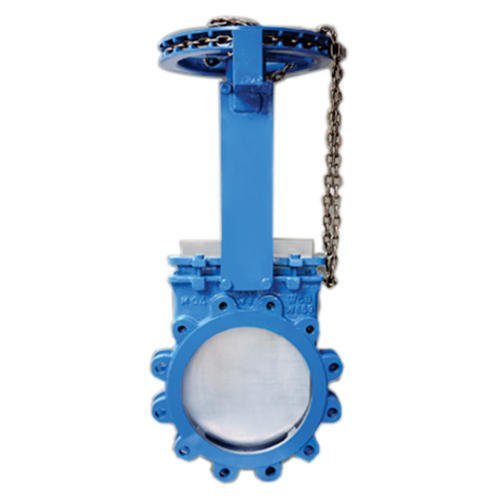 Chain Wheel Operated Knife Edge Gate Valve, For Industrial