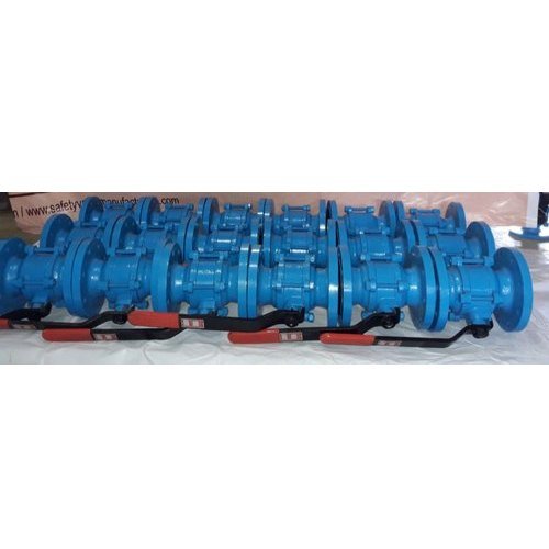 Mild Steel Flanged Ball Valve